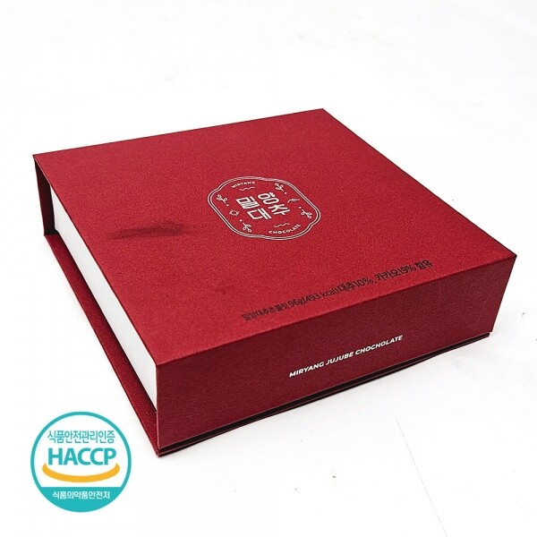 해맑은상상 밀양팜,★수량할인+20%할인쿠폰★ 밀양 시배지 대추 초콜릿 9구 자석상자,{밀양물산 주식회사}