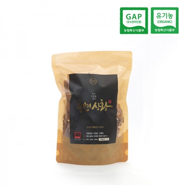 해맑은상상 밀양팜,유기농 상황버섯 100g 친환경 인증,{밀양물산 주식회사}