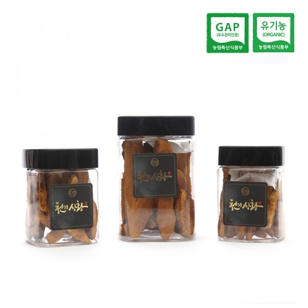 해맑은상상 밀양팜,유기농 상황버섯 선물세트 80g(20g+20g+40g) 친환경 인증,{밀양물산 주식회사}