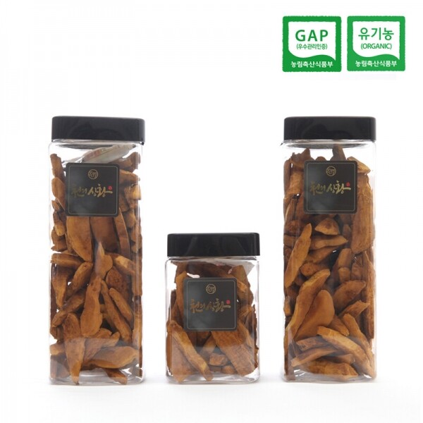 해맑은상상 밀양팜,유기농 상황버섯 선물세트 220g(90g+90g+40g) 친환경 인증,{밀양물산 주식회사}