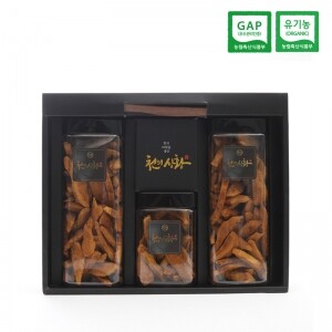 유기농 상황버섯 선물세트 220g(90g+90g+40g) 친환경 인증
