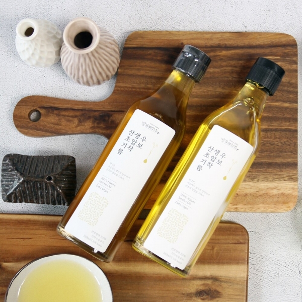 해맑은상상 밀양팜,국산 100% 우보산초 산초기름 350ml 저온 생압착 산초유,{밀양물산 주식회사}
