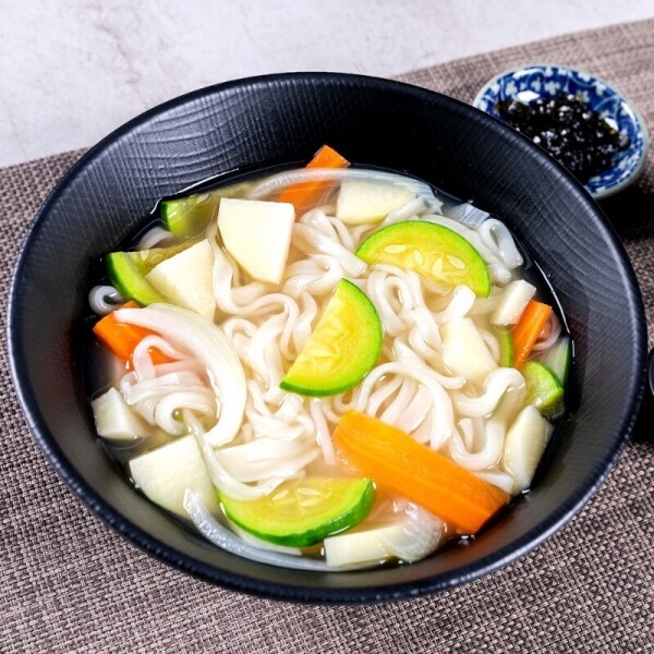 해맑은상상 밀양팜,칼국수 밀키트 2~3인분 바지락 육수 생면,{밀양물산 주식회사}