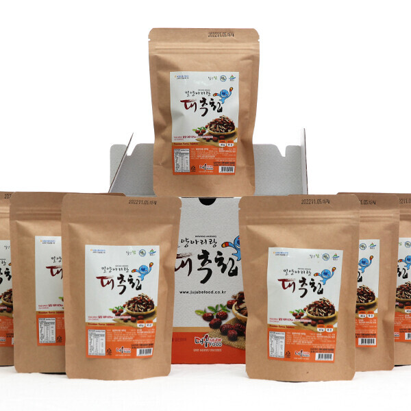 해맑은상상 밀양팜,밀양아리랑대추칩 220g*2개,{밀양물산 주식회사}