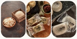 우리 떡 선물세트 2호(떡국떡1kg+쑥콩떡1kg+앙꼬절편1kg)