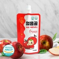 뚜껑달린 밀양 얼음골 사과주스 스파우트형 120ml*20포/40포/50포