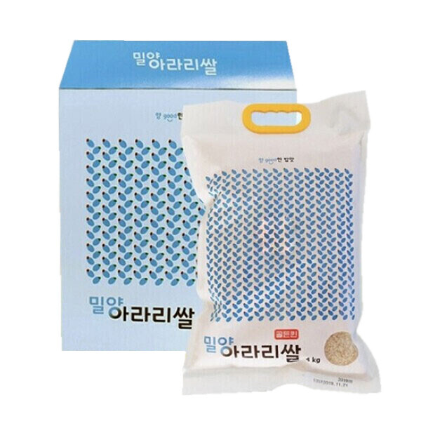 해맑은상상 밀양팜,2024년 햅쌀 아라리 쌀 4kg 당일도정,{밀양물산 주식회사}
