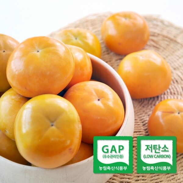해맑은상상 밀양팜,아삭아삭! 고당도 밀양 햇 단감 5kg,{밀양물산 주식회사}