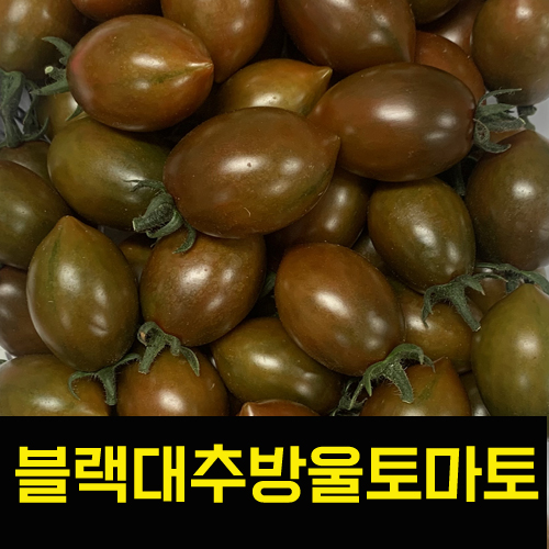해맑은상상 밀양팜,블랙대추방울토마토 3kg,{밀양물산 주식회사}