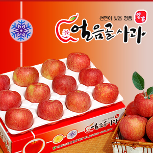 밀양 오치마을 얼음골 사과 5kg 해발 400m 당도 좋은 부사